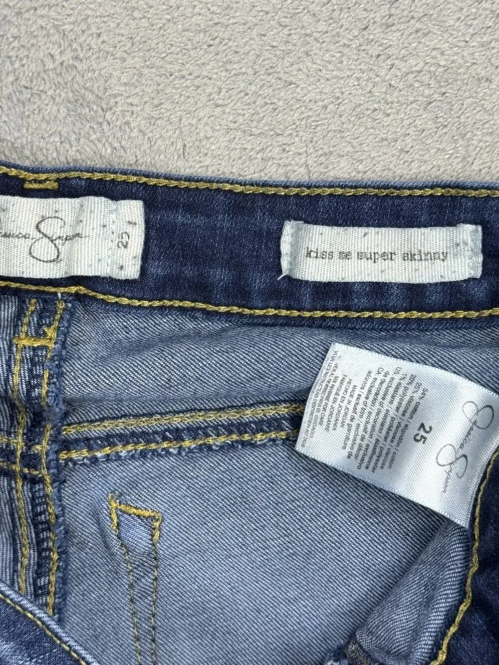 Jessica Simpson size tagged